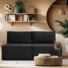 Sofa, Schlafsofa mit Bettzeugfach COMPI
