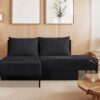 Ecksofa mit schlaffunktion, Sofa, Betten, Liegestuhl, MOOKA 4in1-Multifunktions-System, stoff Velo
