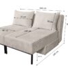 Ecksofa mit schlaffunktion, Sofa, Betten, Liegestuhl, MOOKA 4in1-Multifunktions-System, stoff Velo