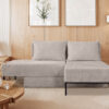 Ecksofa mit schlaffunktion, Sofa, Betten, Liegestuhl, MOOKA 4in1-Multifunktions-System, stoff Velo