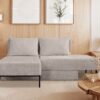 Ecksofa mit schlaffunktion, Sofa, Betten, Liegestuhl, MOOKA 4in1-Multifunktions-System, stoff Velo