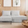 Ecksofa mit schlaffunktion, Sofa, Betten, Liegestuhl, MOOKA 4in1-Multifunktions-System, stoff Velo