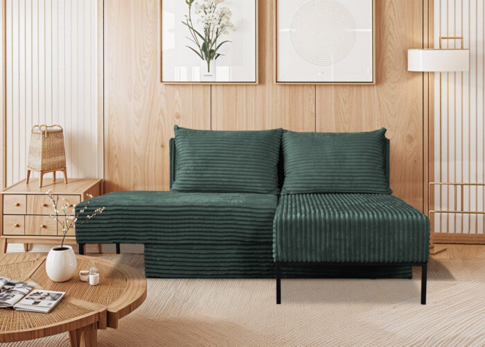 Ecksofa mit schlaffunktion, Sofa, Betten, Liegestuhl, MOOKA 4in1-Multifunktions-System, stoff Velo