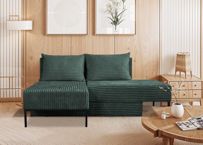 Ecksofa mit schlaffunktion, Sofa, Betten, Liegestuhl, MOOKA 4in1-Multifunktions-System, stoff Velo