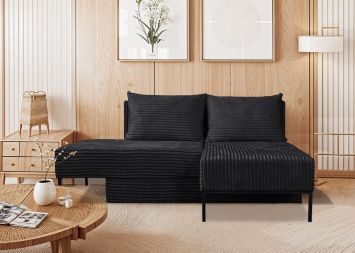 Ecksofa mit schlaffunktion, Sofa, Betten, Liegestuhl, MOOKA 4in1-Multifunktions-System, stoff Velo