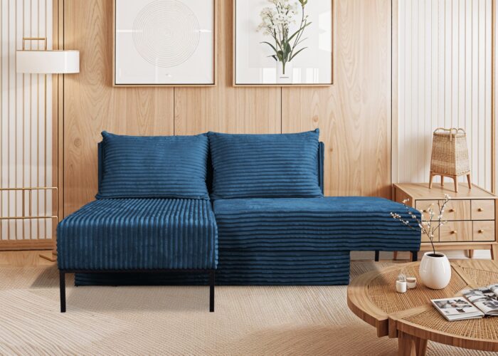 Ecksofa mit schlaffunktion, Sofa, Betten, Liegestuhl, MOOKA 4in1-Multifunktions-System, stoff Velo