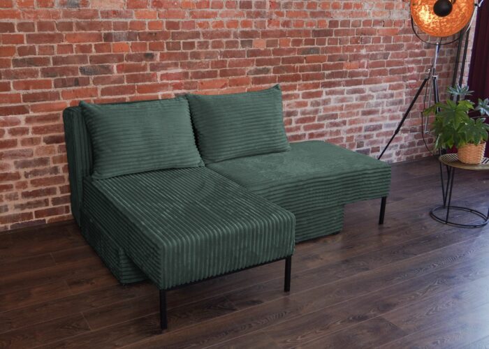 Ecksofa mit schlaffunktion, Sofa, Betten, Liegestuhl, MOOKA 4in1-Multifunktions-System, stoff Velo