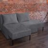Ecksofa mit schlaffunktion, Sofa, Betten, Liegestuhl, MOOKA 4in1-Multifunktions-System, stoff Velo