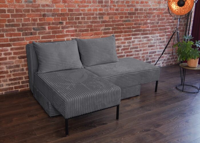Ecksofa mit schlaffunktion, Sofa, Betten, Liegestuhl, MOOKA 4in1-Multifunktions-System, stoff Velo