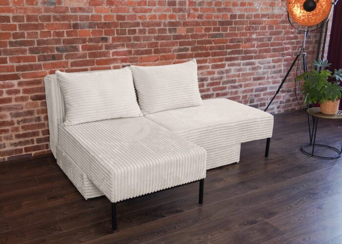 Ecksofa mit schlaffunktion, Sofa, Betten, Liegestuhl, MOOKA 4in1-Multifunktions-System, stoff Velo