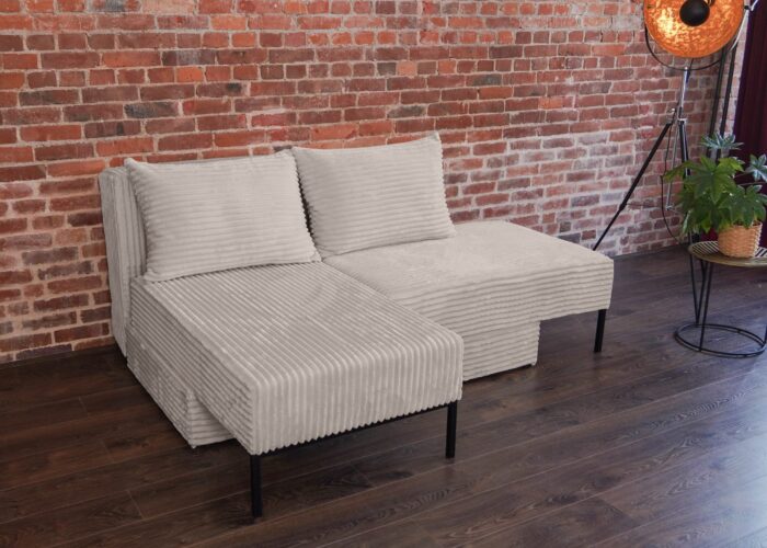 Ecksofa mit schlaffunktion, Sofa, Betten, Liegestuhl, MOOKA 4in1-Multifunktions-System, stoff Velo