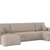 Ecksofa mit schlaffunktion und bettkasten, Sofa U-form, Couch U-form BEST Dicker Cord