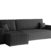 Ecksofa mit schlaffunktion und bettkasten, Ecksofa L-Form, Eckcouch L-Form BEST stoff NEVE vielen Farben