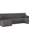 Ecksofa mit schlaffunktion und bettkasten, Sofa U-form, Couch U-form BEST Dicker Cord