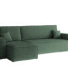 Ecksofa mit schlaffunktion und bettkasten, Ecksofa L-Form, Eckcouch L-Form BEST stoff NEVE vielen Farben