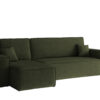 olive_karl_L_neve_39-v 39 dunkelgrün Ecksofa mit schlaffunktion und bettkasten, Ecksofa L-Form, Eckcouch L-Form BEST stoff NEVE vielen Farben
