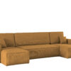 Ecksofa mit schlaffunktion und bettkasten, Sofa U-form, Couch U-form BEST Dicker Cord