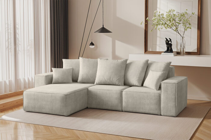 Modernes Ecksofa in L-Form aus der limitierten Kollektion Ella