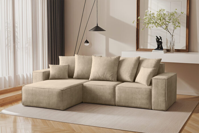 Modernes Ecksofa in L-Form aus der limitierten Kollektion Ella