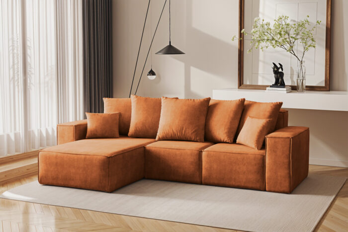 Modernes Ecksofa in L-Form aus der limitierten Kollektion Ella