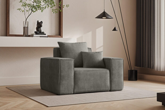 Sessel 1 sitzer ELLA Modern Noel stoff