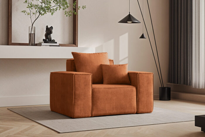 Sessel 1 sitzer ELLA Modern Noel stoff