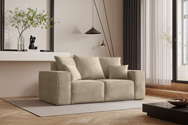 Sofa 2 Sitzer ELLA Modern stoff Noel