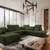 Ecksofa multifunktional Mindy X, Stoff Verita