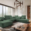 Ecksofa multifunktional Mindy X, Stoff Verita