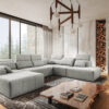 Ecksofa multifunktional Mindy X, Stoff Verita