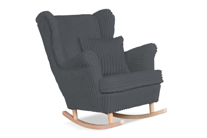 Rene Schaukelsessel skandinavischer Stoff Estella