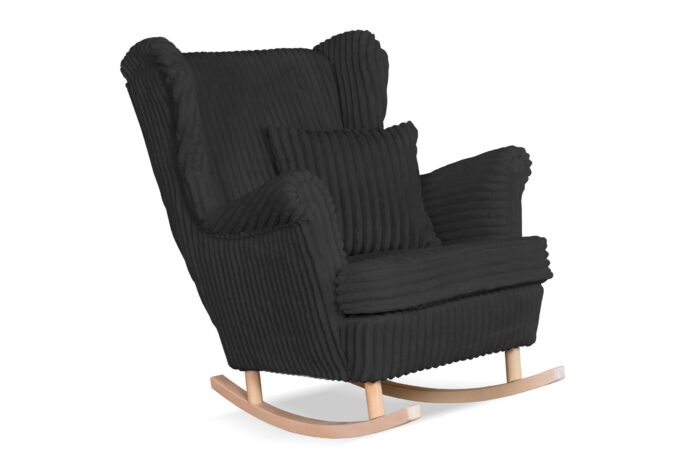 Rene Schaukelsessel skandinavischer Stoff Estella