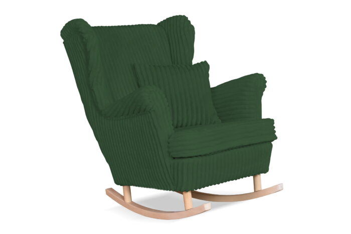 Rene Schaukelsessel skandinavischer Stoff Estella