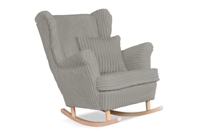 Rene Schaukelsessel skandinavischer Stoff Estella