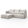 Ecksofa, Sofa L form, Couch L form Hannover L stoff Castel