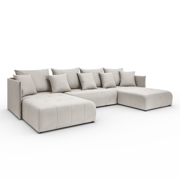 Ecksofa, Sofa U form, Couch U form Hannover U stoff Castel