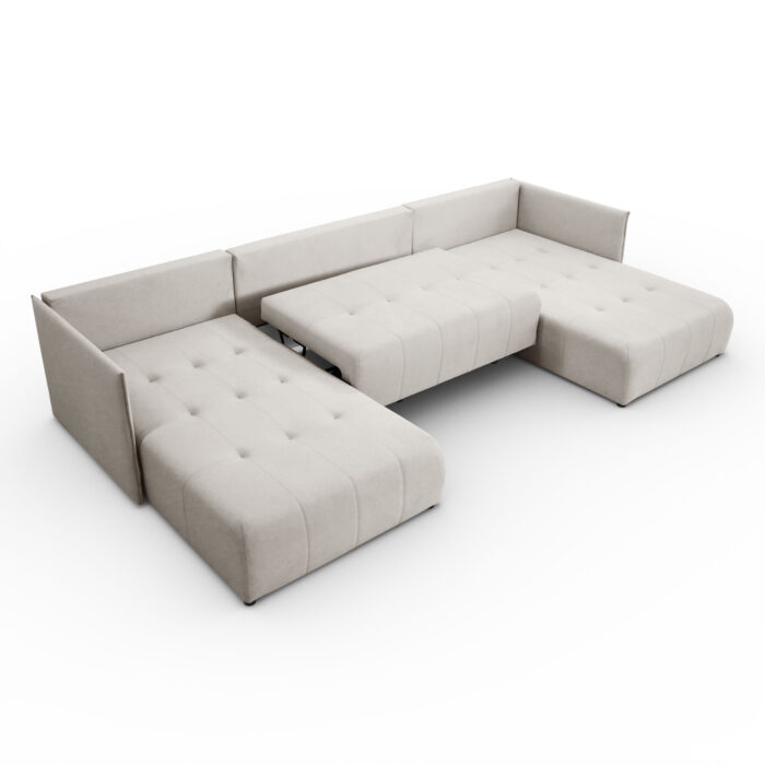 Ecksofa, Sofa U form, Couch U form Hannover U stoff Castel