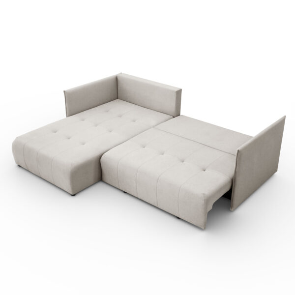 Ecksofa, Sofa L form, Couch L form Hannover L stoff Castel – Bild 6