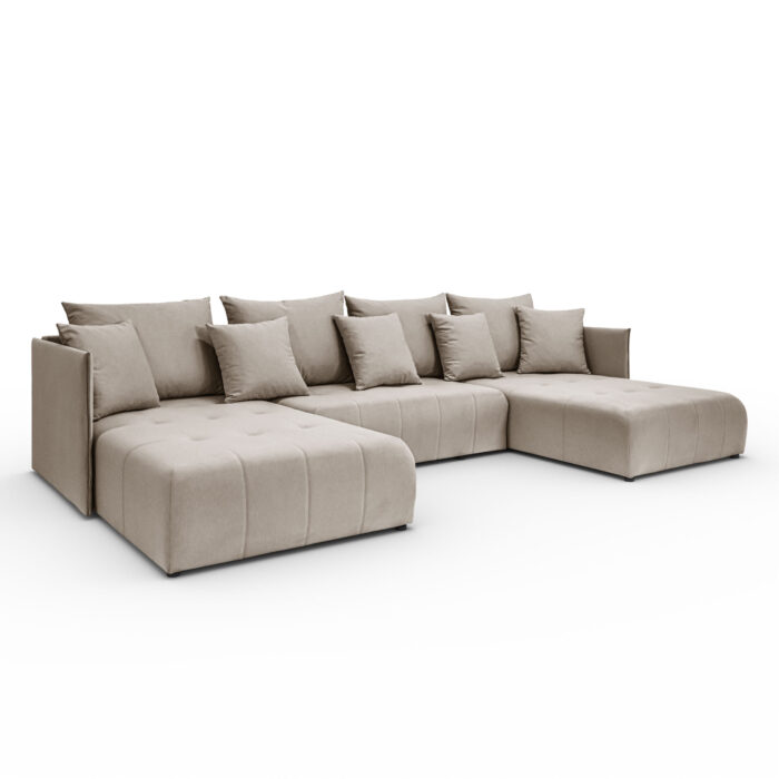 Ecksofa, Sofa U form, Couch U form Hannover U stoff Castel