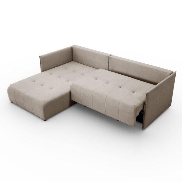 Ecksofa, Sofa L form, Couch L form Hannover L stoff Castel – Bild 11