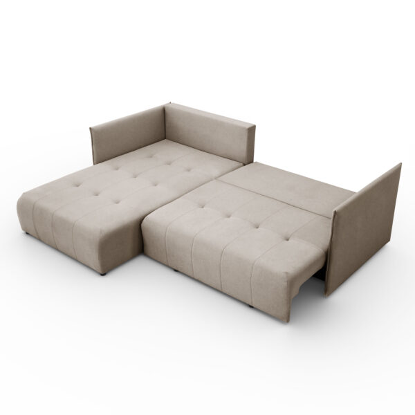 Ecksofa, Sofa L form, Couch L form Hannover L stoff Castel – Bild 13