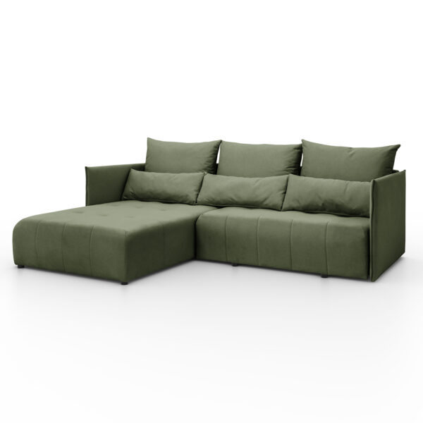 Ecksofa, Sofa L form, Couch L form Hannover L stoff Castel – Bild 23
