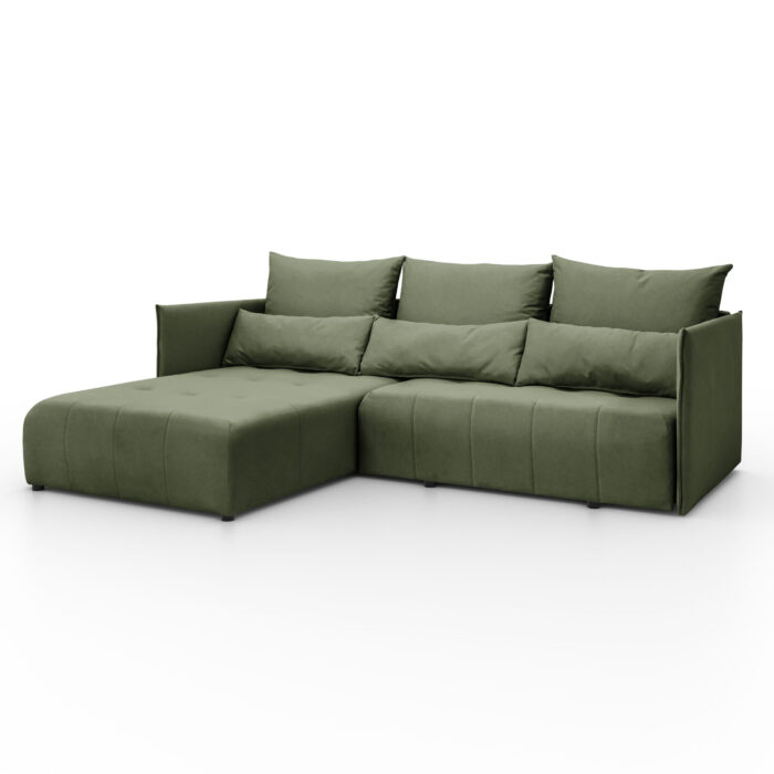 Ecksofa, Sofa L form, Couch L form Hannover L stoff Castel