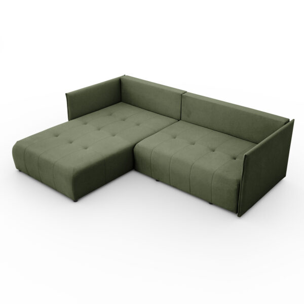 Ecksofa, Sofa L form, Couch L form Hannover L stoff Castel – Bild 24