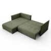 Ecksofa, Sofa L form, Couch L form Hannover L stoff Castel