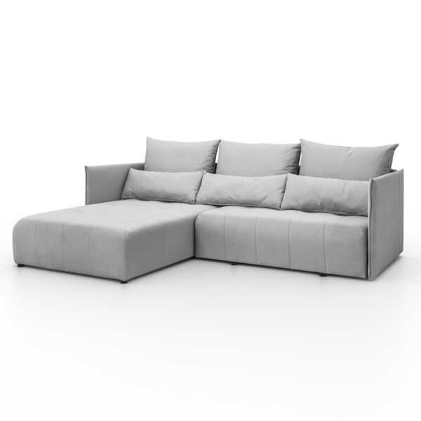 Ecksofa, Sofa L form, Couch L form Hannover L stoff Castel – Bild 16