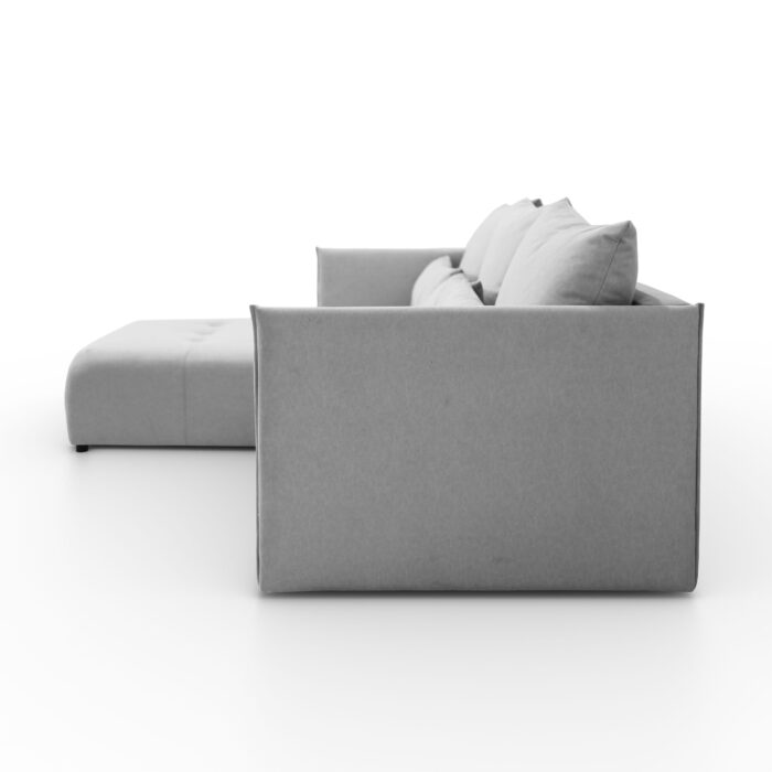 Ecksofa, Sofa L form, Couch L form Hannover L stoff Castel