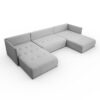 Ecksofa, Sofa U form, Couch U form Hannover U stoff Castel