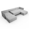 Ecksofa, Sofa U form, Couch U form Hannover U stoff Castel