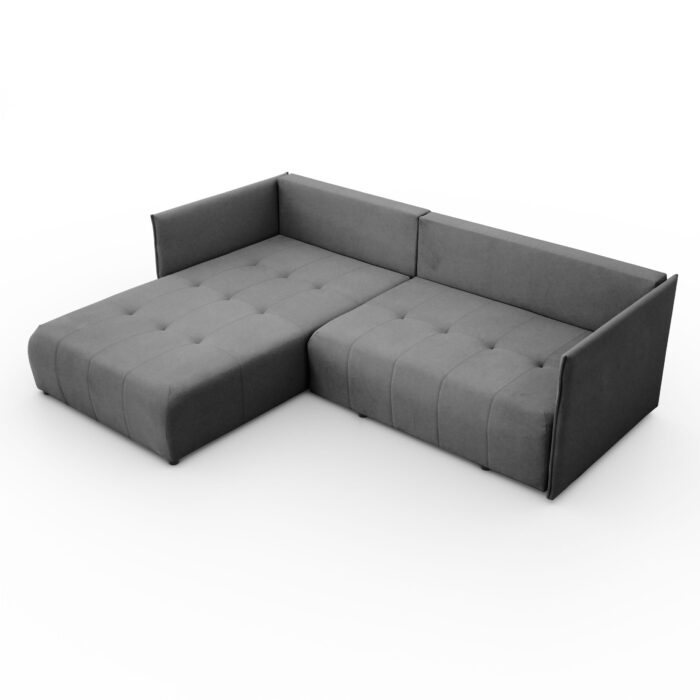 Ecksofa, Sofa L form, Couch L form Hannover L stoff Castel